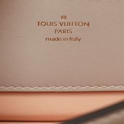 Pre Owned Louis Vuitton Grey Leather LV Pont 9 Bag