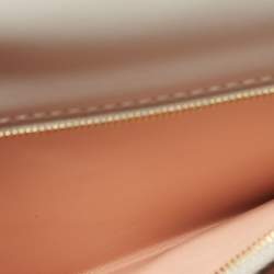 Pre Owned Louis Vuitton Grey Leather LV Pont 9 Bag