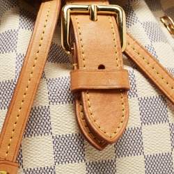 Pre Owned Louis Vuitton Damier Azur Canvas Sperone BB Bag