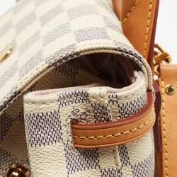 Pre Owned Louis Vuitton Damier Azur Canvas Sperone BB Bag