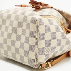 Pre Owned Louis Vuitton Damier Azur Canvas Sperone BB Bag