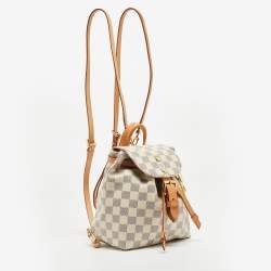 Pre Owned Louis Vuitton Damier Azur Canvas Sperone BB Bag