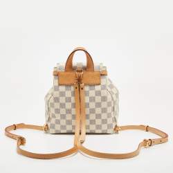 Pre Owned Louis Vuitton Damier Azur Canvas Sperone BB Bag