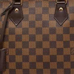 Pre Owned Louis Vuitton Damier Ebene Canvas Alma MM Bag