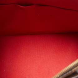 Pre Owned Louis Vuitton Damier Ebene Canvas Alma MM Bag