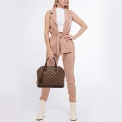 Pre Owned Louis Vuitton Damier Ebene Canvas Alma MM Bag