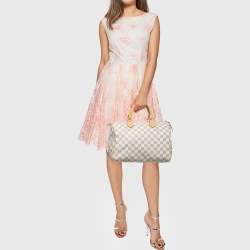 مملوكة مسبقًا Louis Vuitton Damier Azur Canvas Speedy 30 Bag