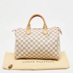 مملوكة مسبقًا Louis Vuitton Damier Azur Canvas Speedy 30 Bag