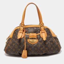 Louis Vuitton Bowling Vanity Tuffetage Bag - Black - LOU30936
