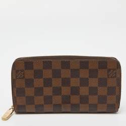 Louis Vuitton Type Damier Azur Zippy Wallet Checkered NEW 