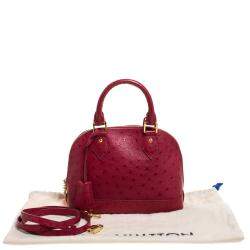 مملوكة مسبقًا Louis Vuitton Jaipur Ostrich Alma BB Bag