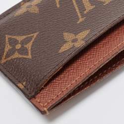 Louis Vuitton Armagnac Monogram Canvas Card Holder
