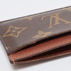 Louis Vuitton Armagnac Monogram Canvas Card Holder