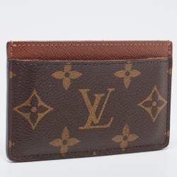 Louis Vuitton Armagnac Monogram Canvas Card Holder