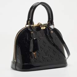 Pre Owned حقيبة لوي فيتون فيرنيه ألما بي بي مونوغرامي مغناطيسي أسود