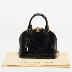 Pre Owned حقيبة لوي فيتون فيرنيه ألما بي بي مونوغرامي مغناطيسي أسود