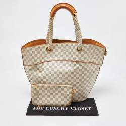 مملوكة مسبقًا Louis Vuitton Damier Azur Canvas Pampelonne GM Bag