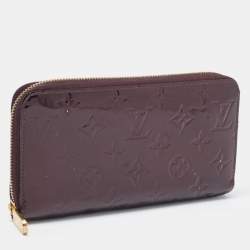 Louis Vuitton Amarante Monogram Vernis Zippy Wallet