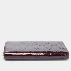 Louis Vuitton Amarante Monogram Vernis Zippy Wallet