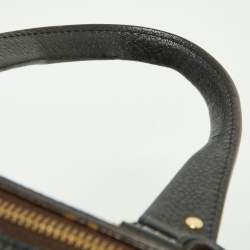 Pre Owned Louis Vuitton Black Monogram Canvas Retiro NM Bag