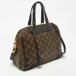 Pre Owned Louis Vuitton Black Monogram Canvas Retiro NM Bag
