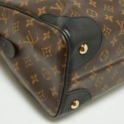 Pre Owned Louis Vuitton Black Monogram Canvas Retiro NM Bag