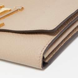 Louis Vuitton Galet Taurillion Leather Capucines Wallet