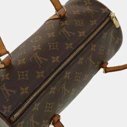 Pre Owned Louis Vuitton Brown Monogram Canvas Papillon handbag