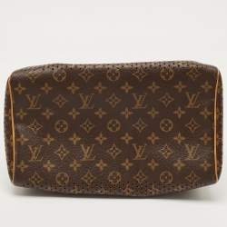 Louis Vuitton Fuchsia Monogram Perforated Canvas Speedy 30 Bag