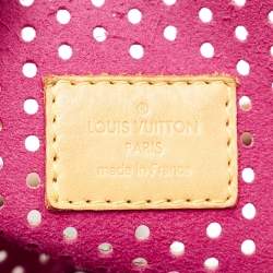 Louis Vuitton Fuchsia Monogram Perforated Canvas Speedy 30 Bag