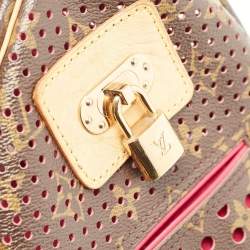 Louis Vuitton Fuchsia Monogram Perforated Canvas Speedy 30 Bag