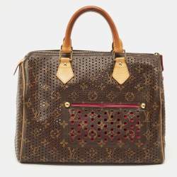 Louis Vuitton Limited Edition Perforated Speedy 30