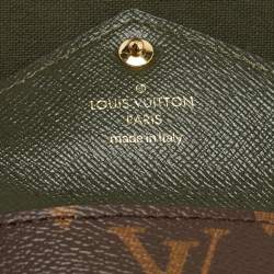 Pre Owned Louis Vuitton Khaki Monogram Canvas Félicie Strap & Go