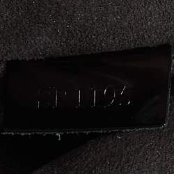 Pre Owned Louis Vuitton Anthracite Nacre/Black Epi Leather Twist MM Bag