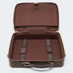 Pre Owned Louis Vuitton Damier Ebene Canvas Porte Ordinateur Sabana Laptop Bag