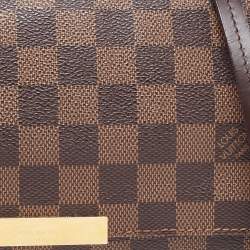 Pre Owned Louis Vuitton Damier Ebene Canvas MM Favorite Bag