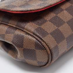 Pre Owned Louis Vuitton Damier Ebene Canvas MM Favorite Bag