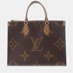 Louis Vuitton - Grand Palais Tote Bag - Bicolore Black Beige - Monogram Leather - Women - Luxury