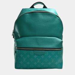 Louis Vuitton Blue Taigarama Pochette Discovery PM