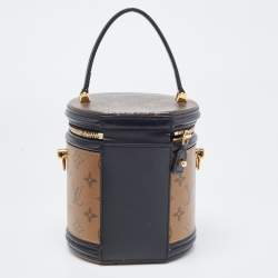 Pre Owned Louis Vuitton Monogram and Reverse Monogram Canvas Cannes Bag