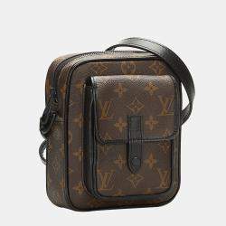 Louis Vuitton Christopher Wearable Wallet Monogram Macassar Brown/Black
