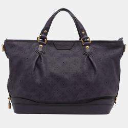 Purple Louis Vuitton Monogram Vernis Montebello MM Satchel