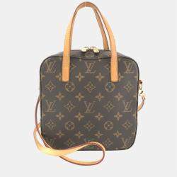 Louis Vuitton Brown Monogram Canvas Spontini Shoulder Bag
