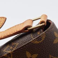 Pre Owned Louis Vuitton Monogram Canvas Musette Tango Long Strap Bag
