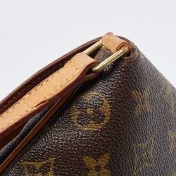 Pre Owned Louis Vuitton Monogram Canvas Musette Tango Long Strap Bag