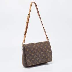 Pre Owned Louis Vuitton Monogram Canvas Musette Tango Long Strap Bag