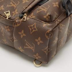 Pre Owned Louis Vuitton Monogram Canvas Mini Palm Springs Backpack