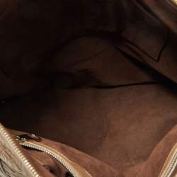 Louis Vuitton Gris Pearl Monogram Antheia Leather Ixia MM Bag