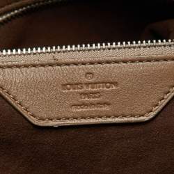 Louis Vuitton Gris Pearl Monogram Antheia Leather Ixia MM Bag