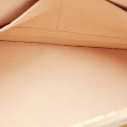 Pre Owned Louis Vuitton Citrine Monogram Vernis Alma PM Bag